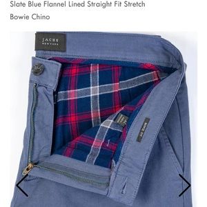 Jachs New York Men’s Flannel-lined Chino, Size 40